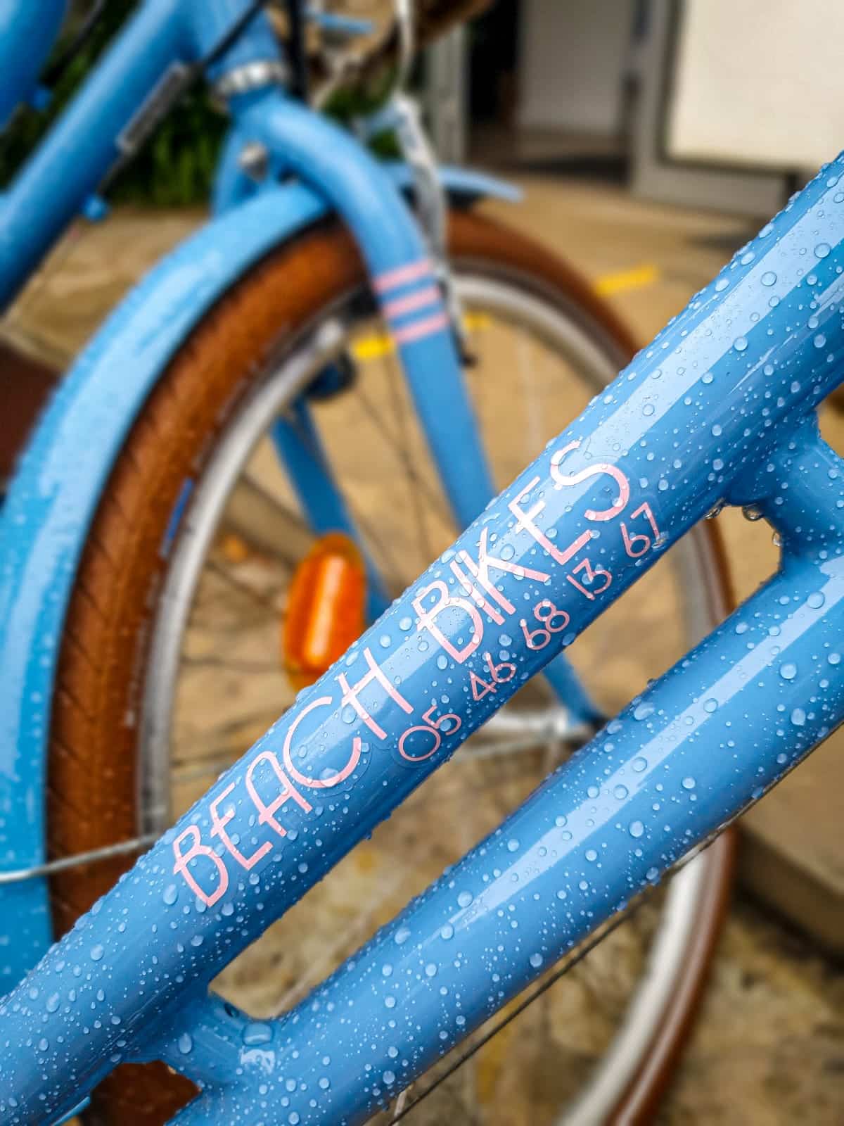 Beach Bikes les vélos bleus