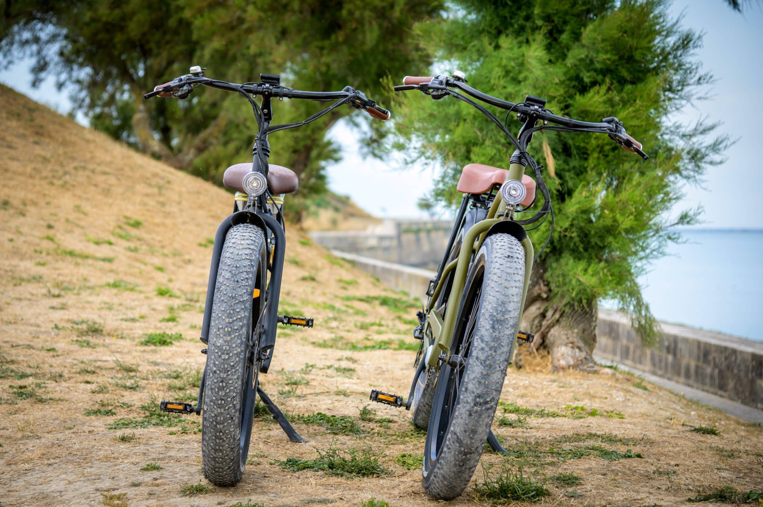 location fatbike électrique beach bikes