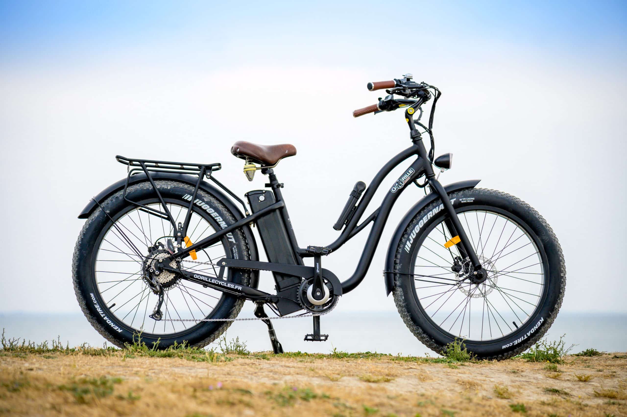 FatBike Electrique Ile de Ré - Marque Gorille Cycles