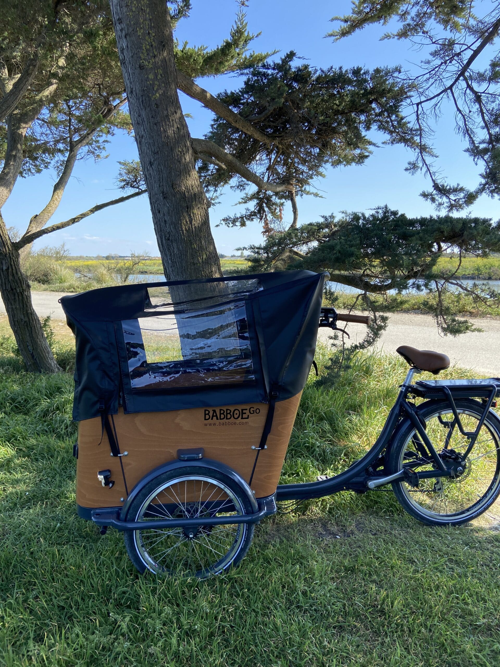 Location de velo cargo electrique Triporteur premium