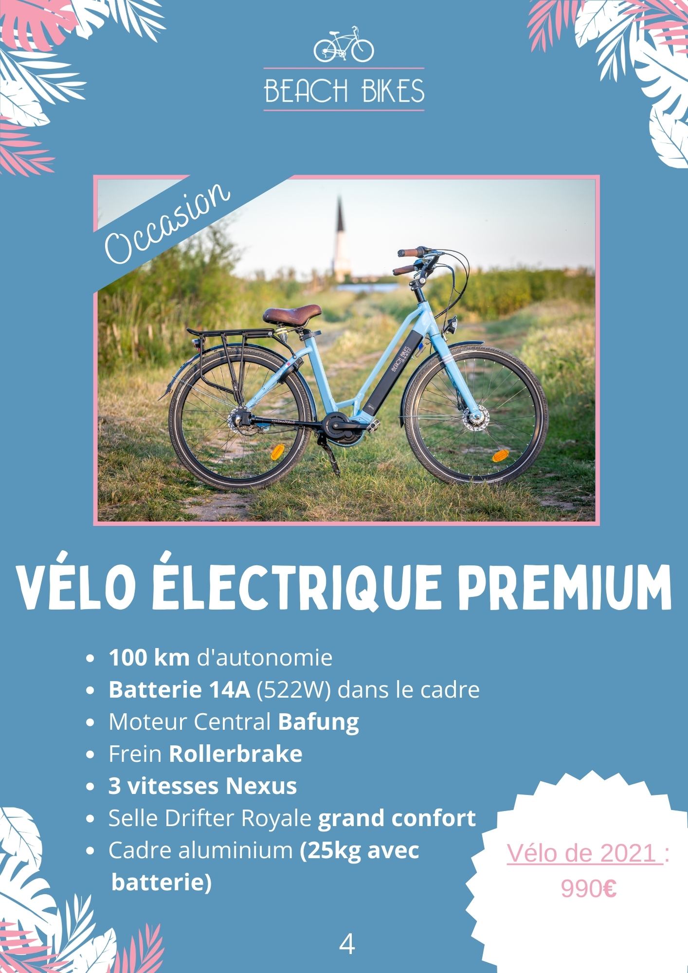 Vélo électrique Moka premium Occasion